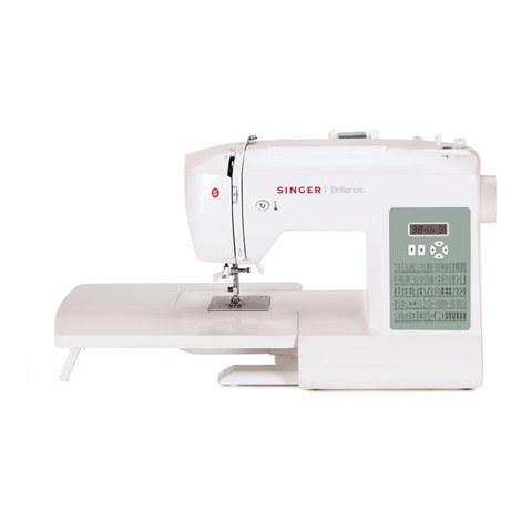 Singer | 6199 Brilliance | Sewing Machine | Number of stitches 100 | Number of buttonholes 6 | White
